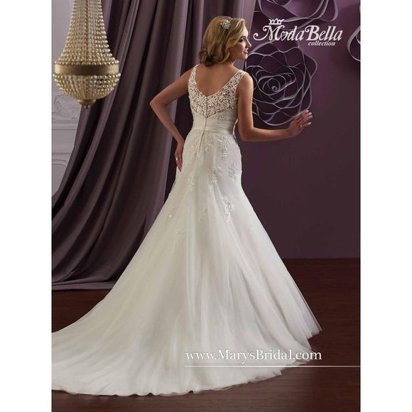 White Mary's Size 2 Mermaid dress - Picture 2 of 2